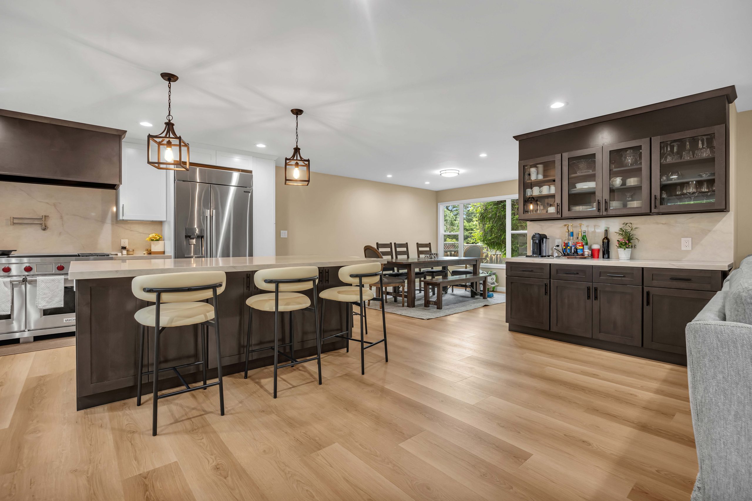 Kitchen remodel by New Bay Builders