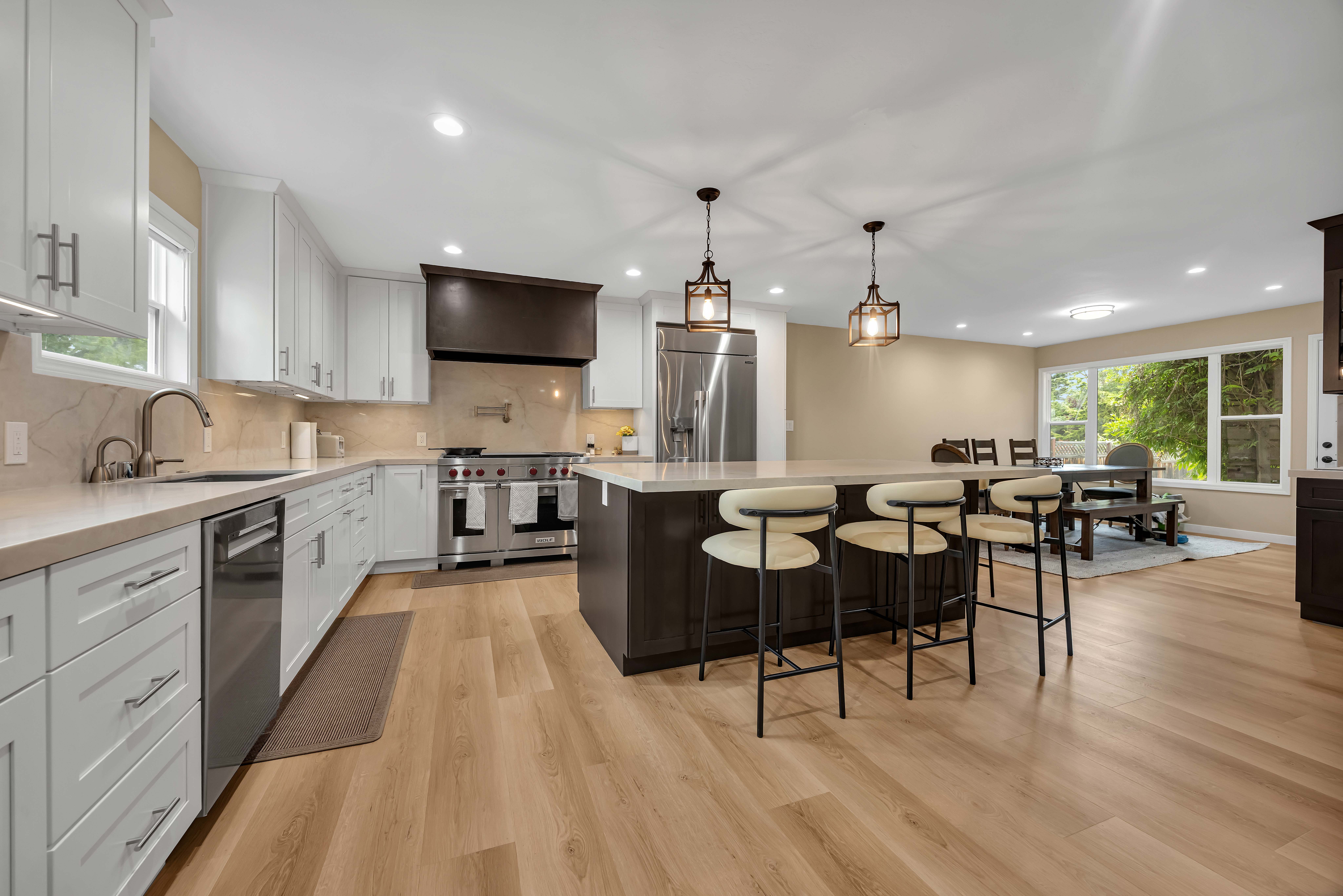 Kitchen run, Alana Rd Castro Valley project