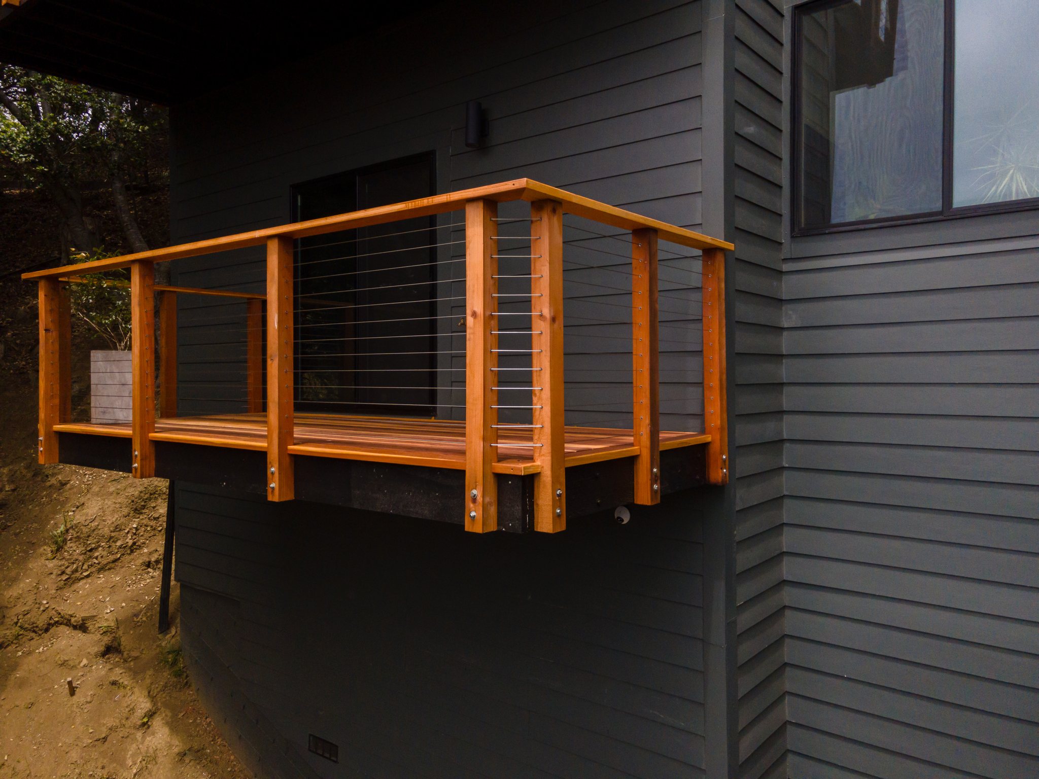 2455 Besito Ave, Berkeley — Siding & Balcony