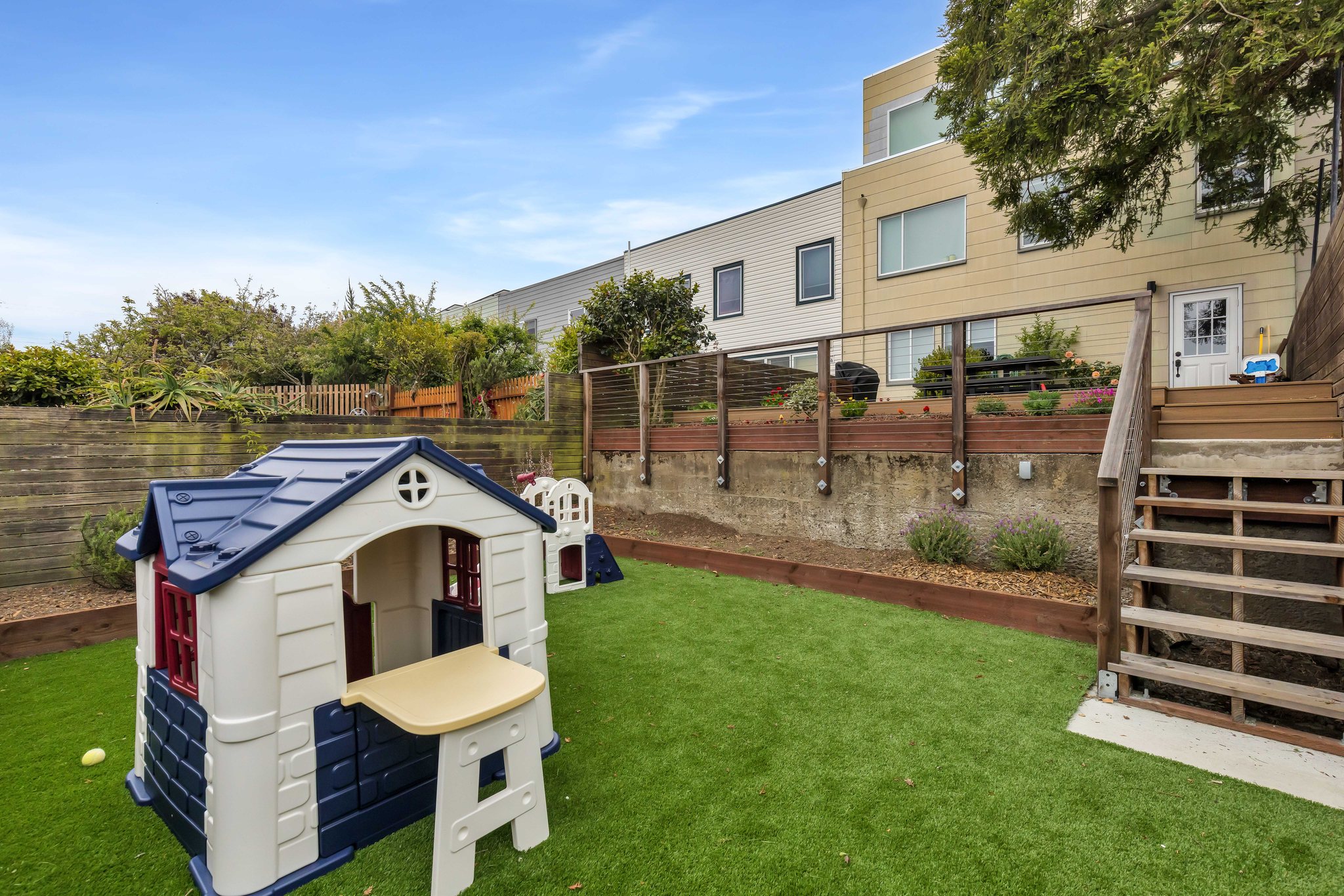 Detroit St, San Francisco — Backyard & Hardscape