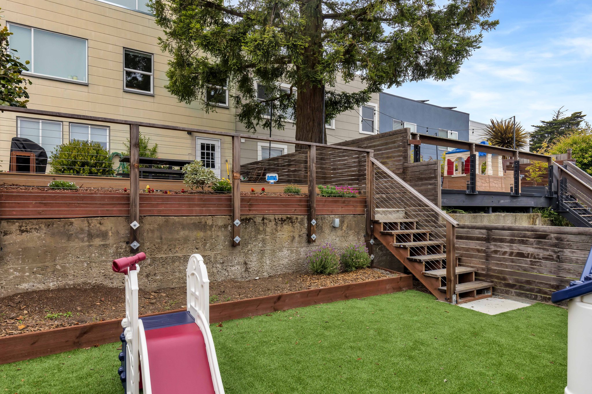 Detroit St, San Francisco — Backyard & Hardscape