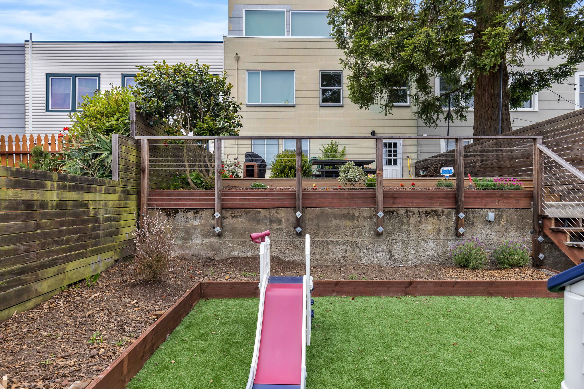Detroit St, San Francisco — Backyard & Hardscape