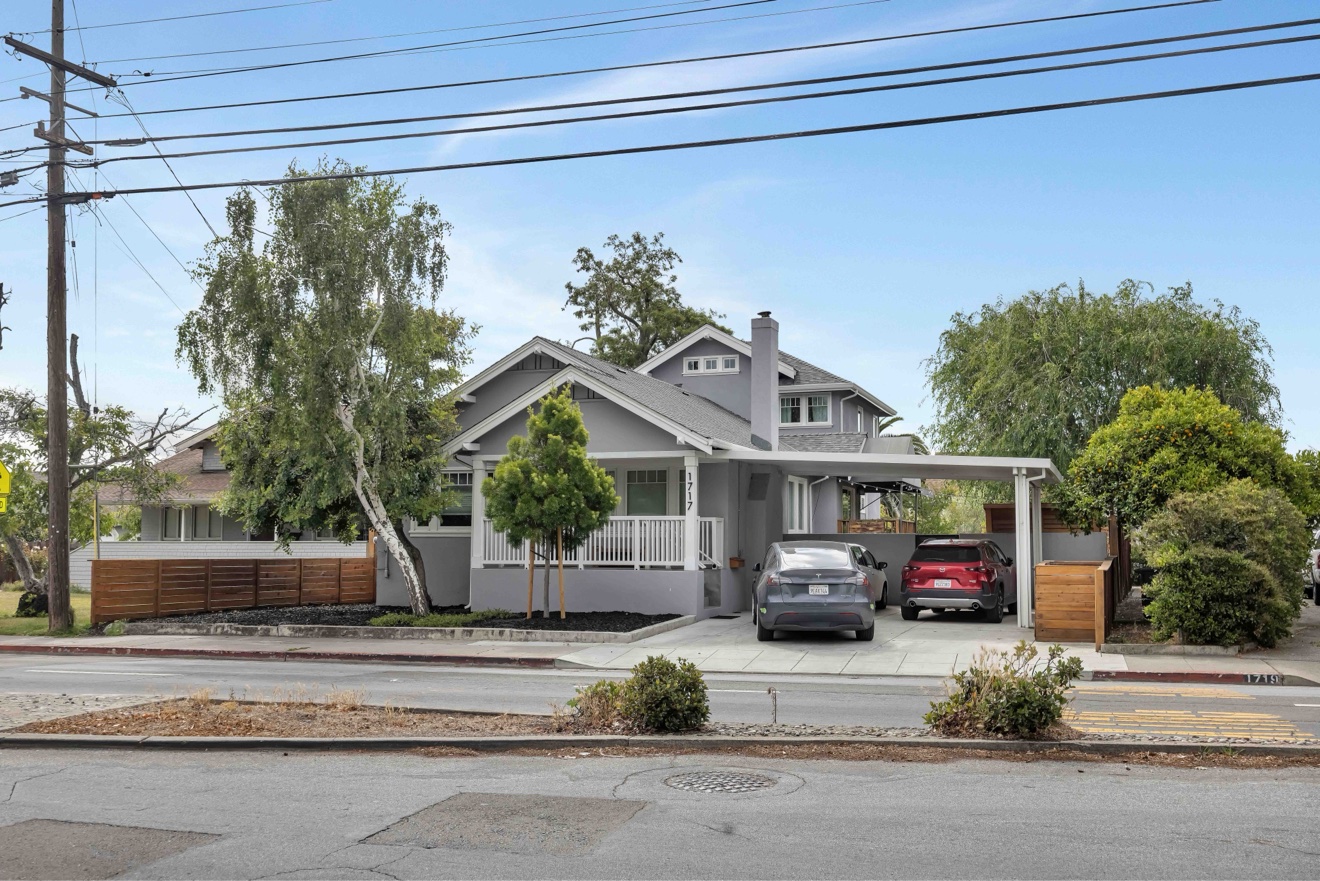 Home exterior after addition remodel in Redwood City by New Bay Builders